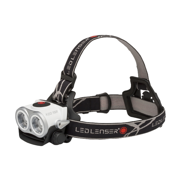 LEDLENSER XEO 19R ヘッドランプ　レアカラーホワイト Ledlenser | XEO19R - White Rechargeable Headlamp | 2000