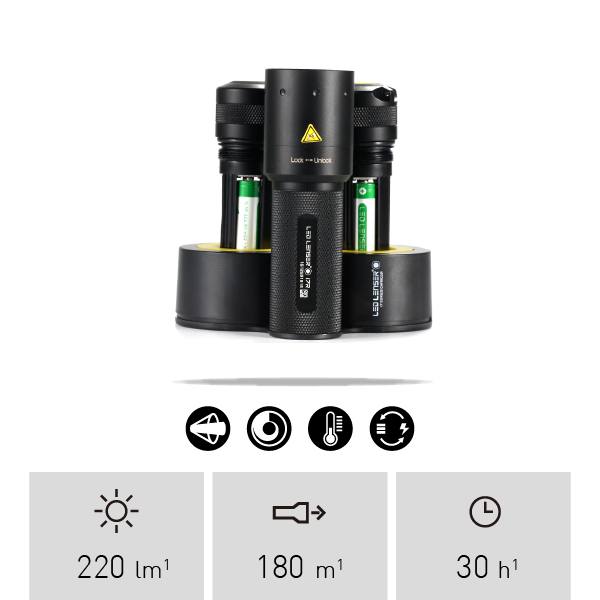 Ledlenser i7DR - Rechargeable (Double charger) Flashlight Ledlenser i7DR - Rechargeable (Double charger) Flashlight
