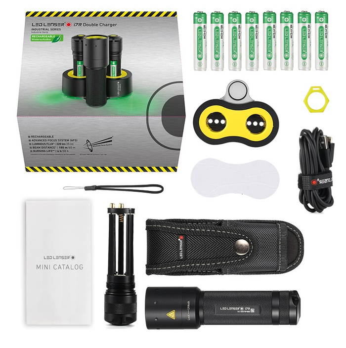 Ledlenser i7DR - Rechargeable (Double charger) Flashlight Ledlenser i7DR - Rechargeable (Double charger) Flashlight
